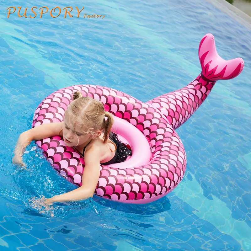 

Baby Swimming Ring Beach Mermaid Play Water Baby Swimming Ring Newborn Swimming Pool Swim Lifebuoy Toddler Tub Inflatable Seat