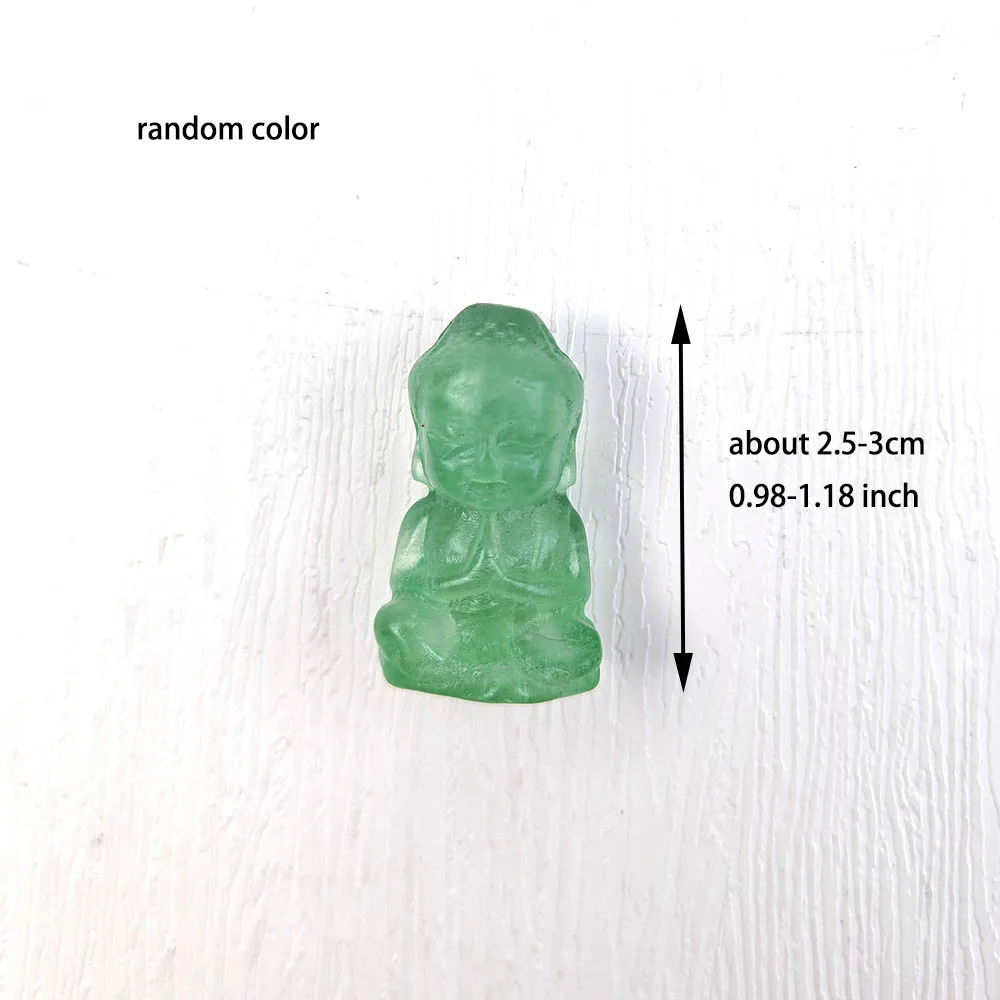 

Фигурка Будды из флюорита DHDUOSHOU