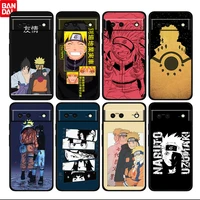 hot cute anime naruto shockproof cover for google pixel 6 6a 5 4 5a 4a xl pro 5g fundas tpu soft gel black phone case cover capa