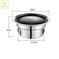 Корейский гриль для барбекю на углях#5