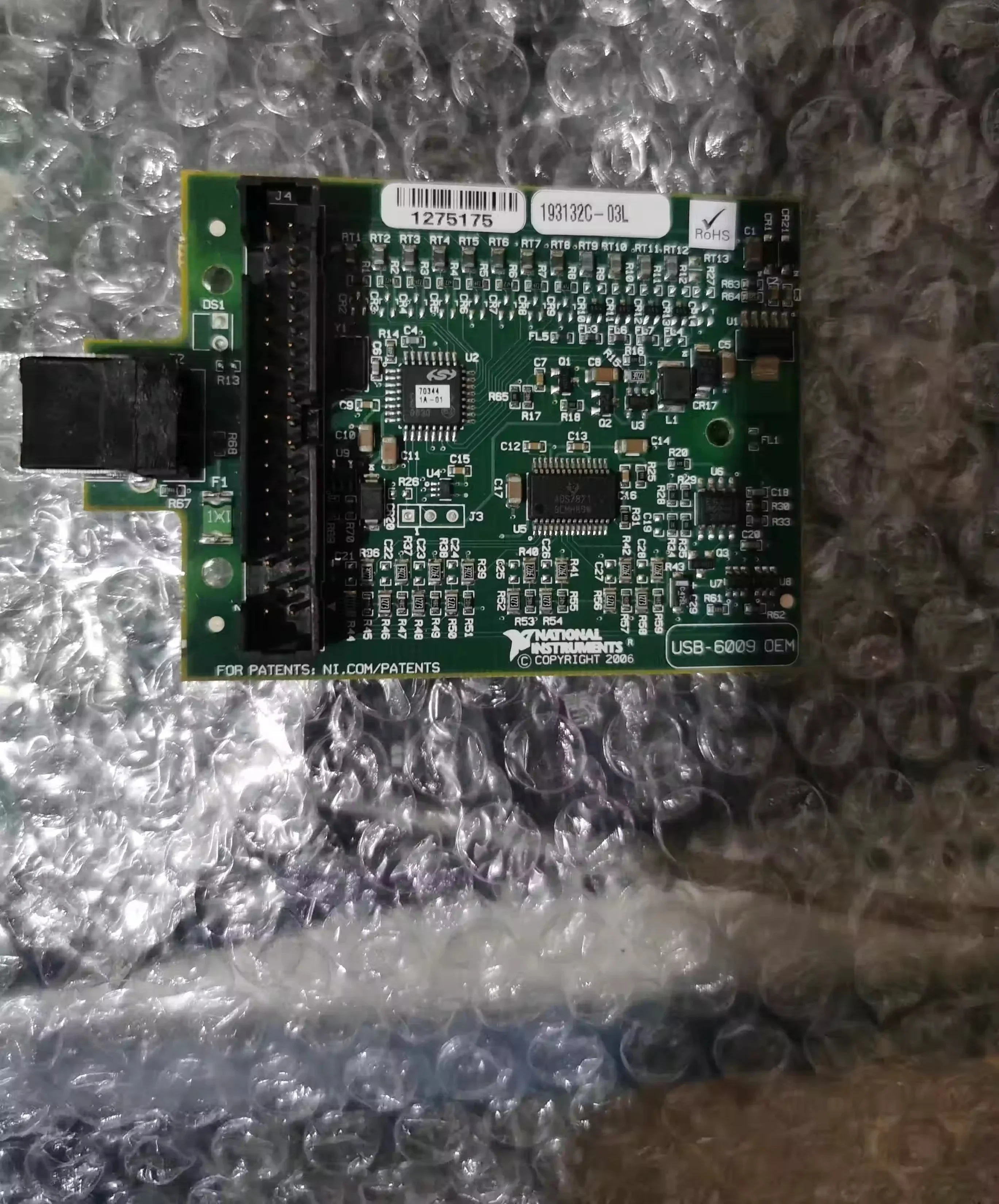 US NI USB-6009 193132-01 OEM карта сбора данных многофункциональная DAQ