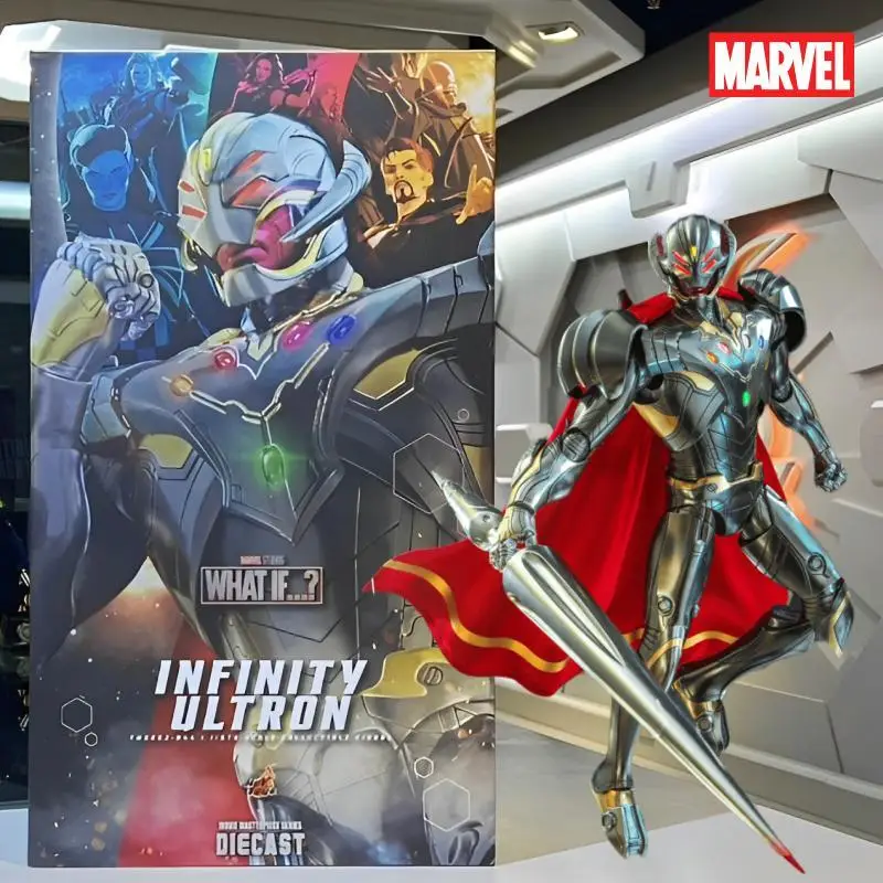 

Оригинальная фигурка Marvel What If Infinity Ultron Vision Tms063 1/6, фигурка Hottoys Ht аниме, игрушка, подарок, модель, коллекция, хобби подарок