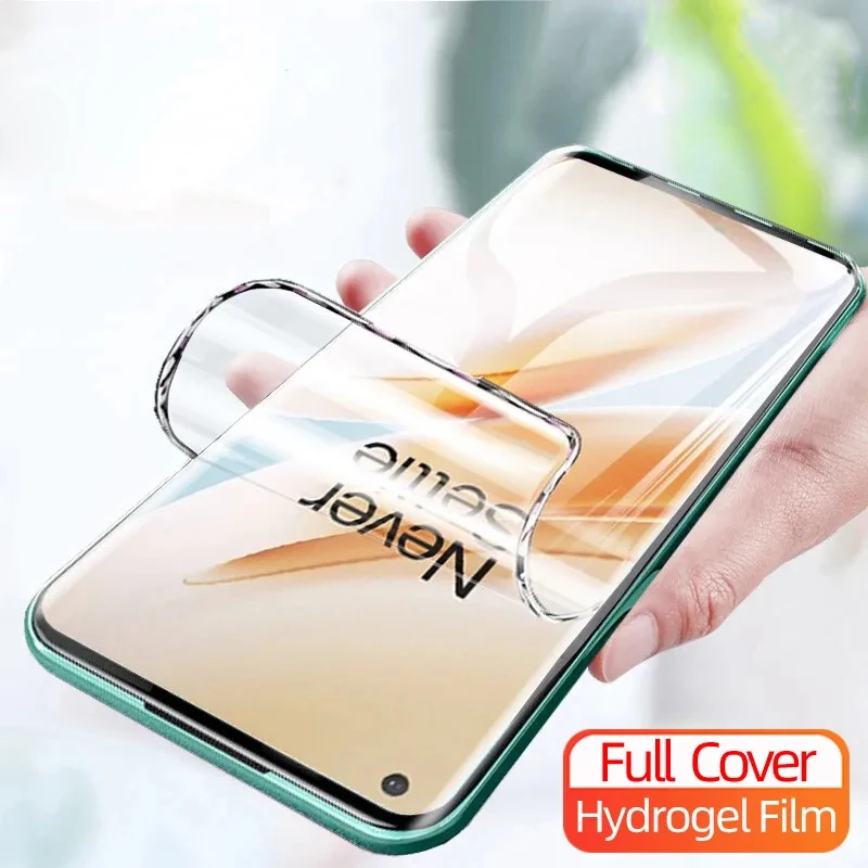 

Safety Hydrogel Film For Oneplus 7 7T 8T 9 9E 9RT 10T 10R 11 11R Screen Protector Nord CE 2 2T N10 N20 N100 N200 N300 Film