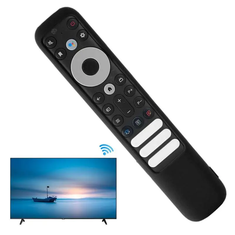 Силиконовый чехол для TCL RC902V FMR1 мягкий с голосовым пультом дистанционного