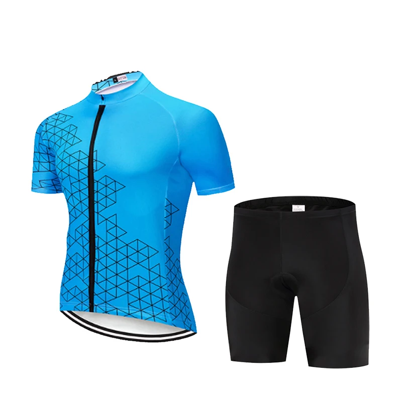 Мужской комплект велосипедного трикотажа для занятий спортом на открытом