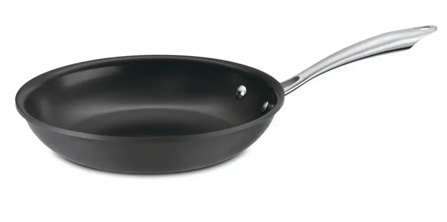 

Hard Anodized Eco Friendly Non-Stick 10" Open Skillet