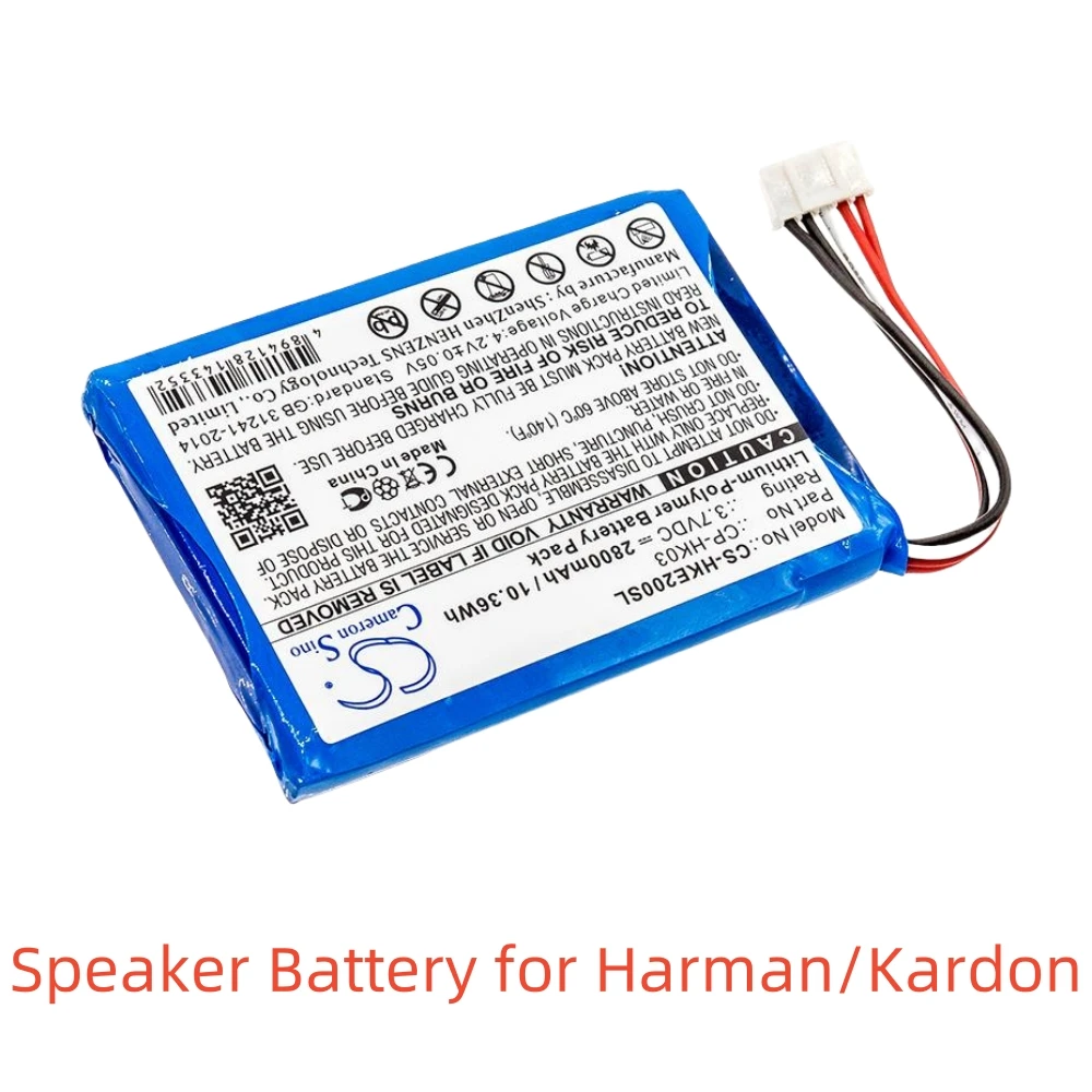 Литий-полимерный аккумулятор для Harman/Kardon 3 7 В 2800 мАч Esquire 2 CP-HK03 GSP 805070