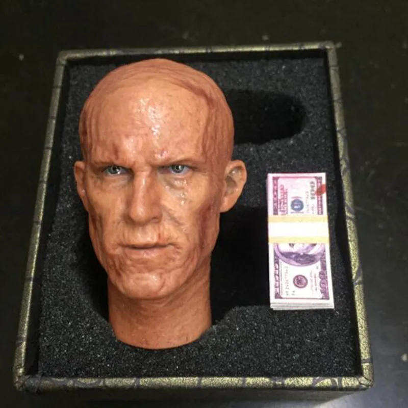 Модель в масштабе 1/6 Мужская голова фигурка Райана Рейнолдса Дэдпула игрушка для