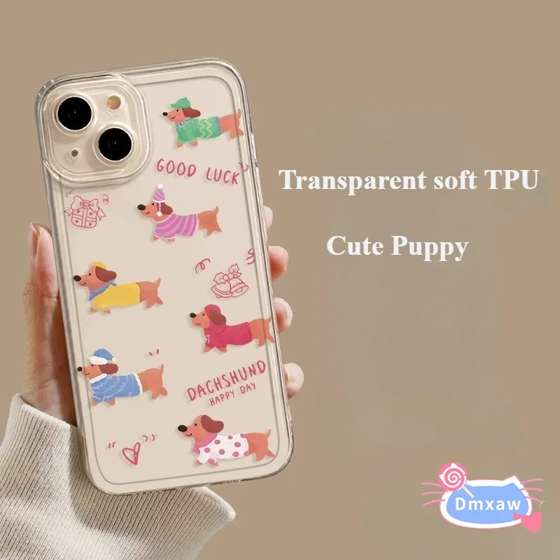 Чехол для Realme GT Neo Neo5 SE Neo3 Neo2 Neo3T Neo2T GT2 Explorer Master Pro GT3 GT5 телефона Cute сосиска такса