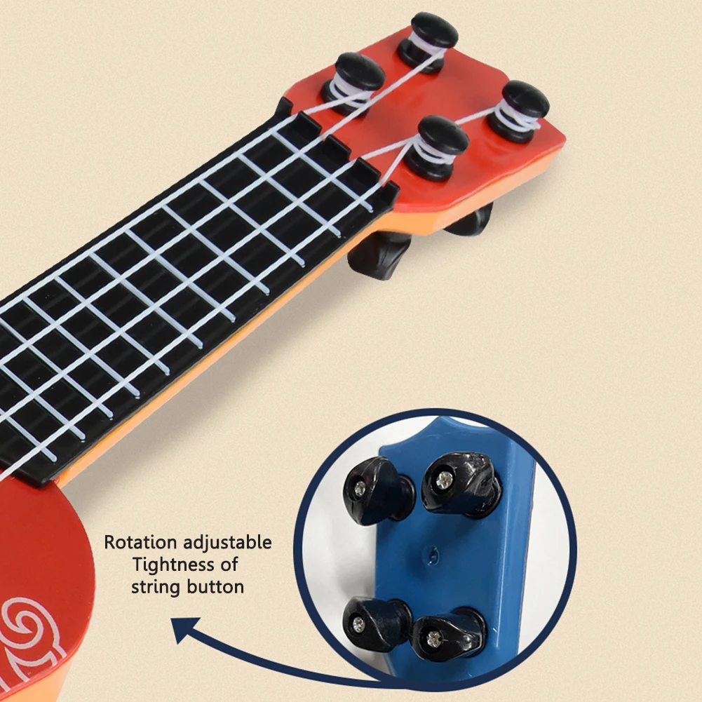 Мини-гитара 4 струны укулеле музыкальные инструменты для детей начинающих раннее