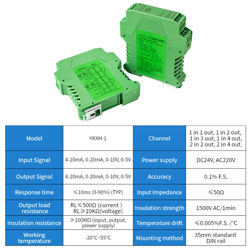 Аналоговый изоляционный передатчик постоянного тока датчик напряжения