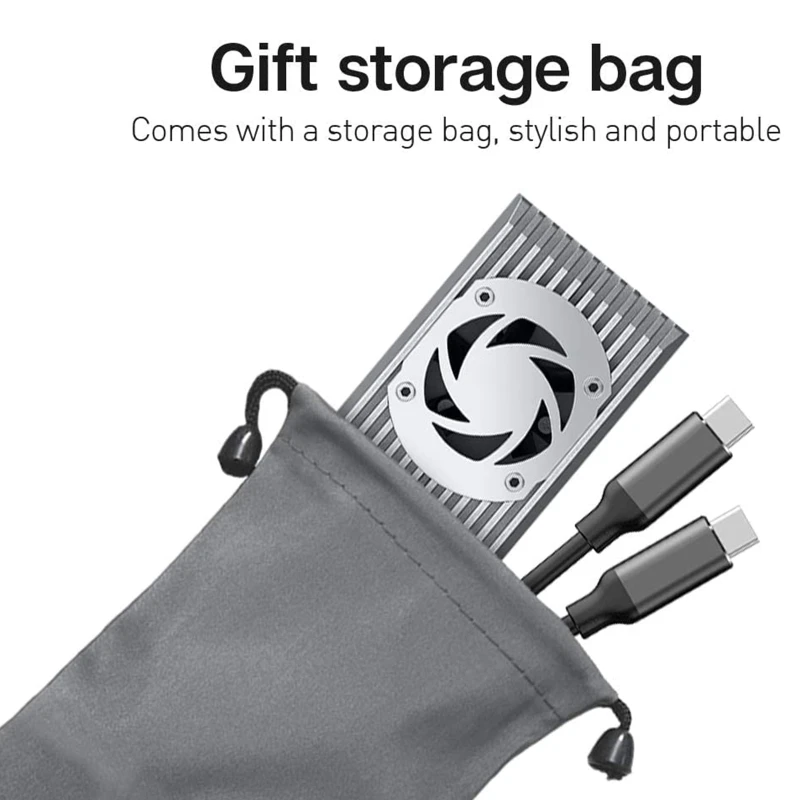 Кулер для SSD-накопителя M.2 NVME корпуса с радиатором твердого диска 2230–2280 США