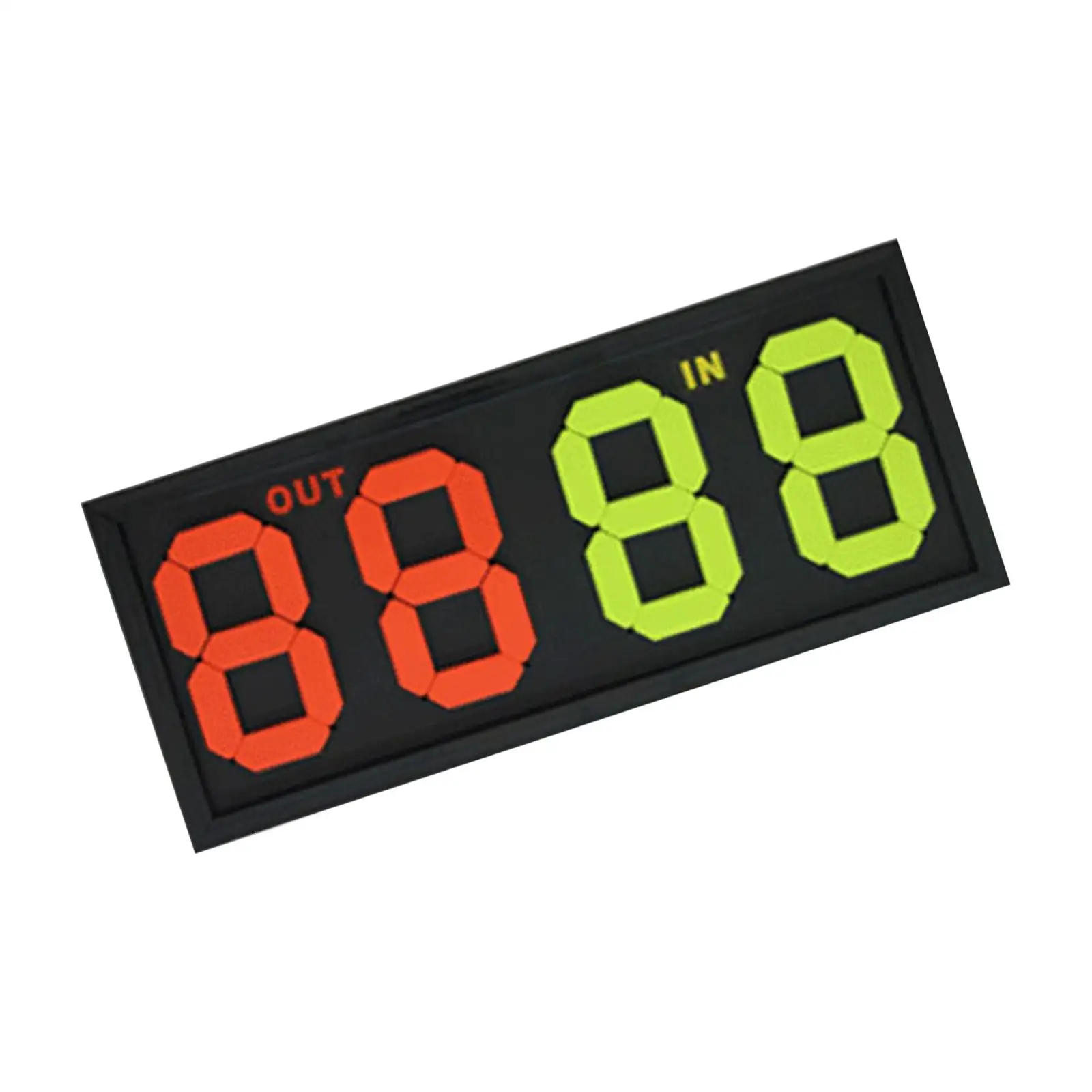 

Portable Football Soccer Manual Substitution Board Card 4 digits for Basketball Game Manually Fliping Numbers Professional