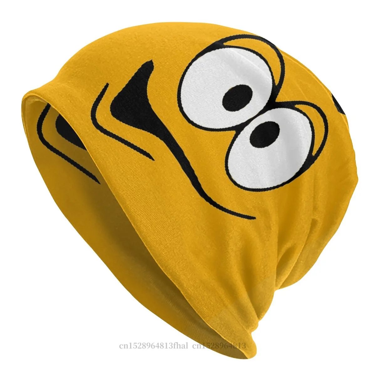 

Outdoor Hats Orange Candy Faces Thin Hat Bonnet Hipster Skullies Beanies Caps Men Women's Earmuffs