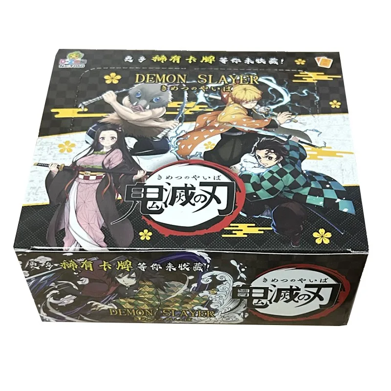 

New Original Demon Slayer Cards Infinite Train SSP Card Diamond Rare Card Tanjirou Kamado Nezuko Character Collection Card