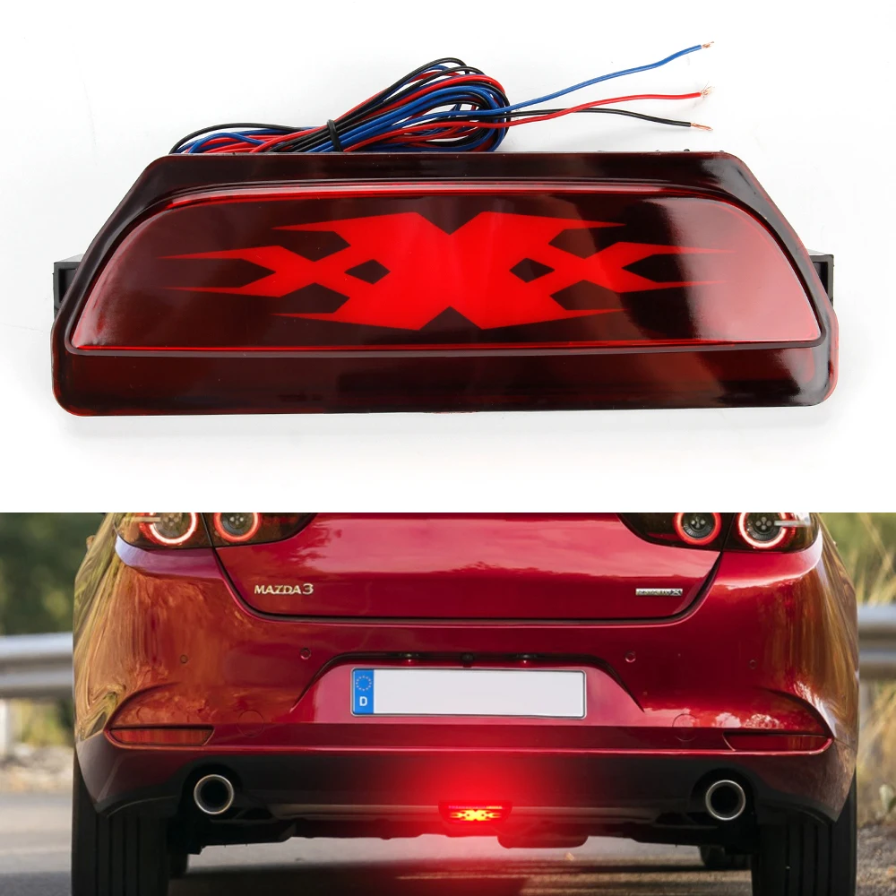

1 шт. светодиодный ная лампа для заднего бампера Mazda3 Axela Sedan 2014-2019