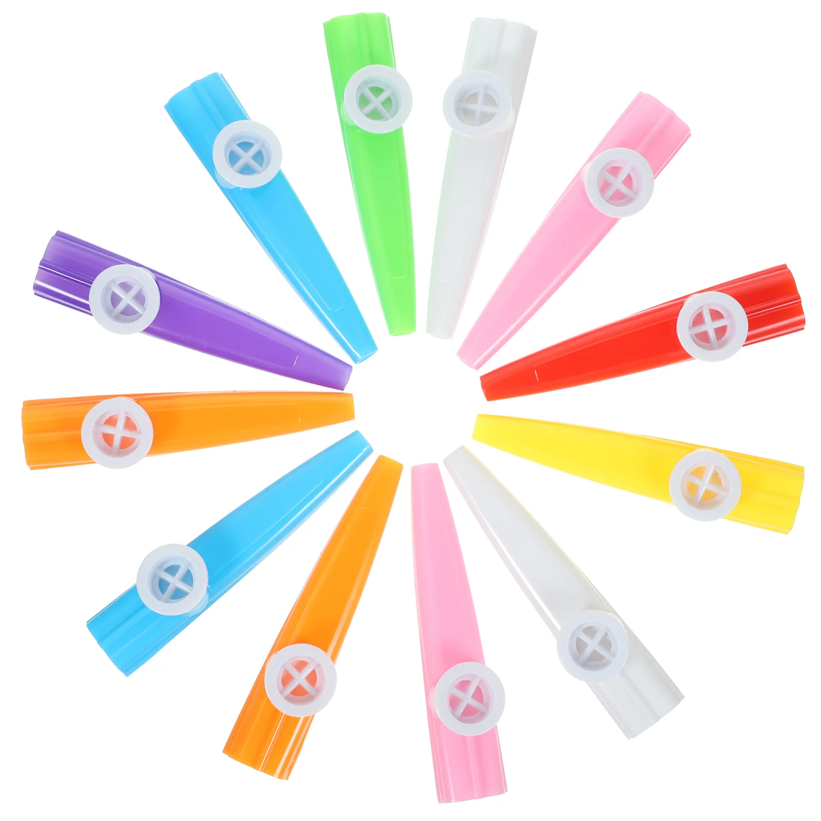 

12 Pcs Children's Kazoo Bulk Gift Toy Interesting Kids Instrumental Abs Educational Plaything Musical