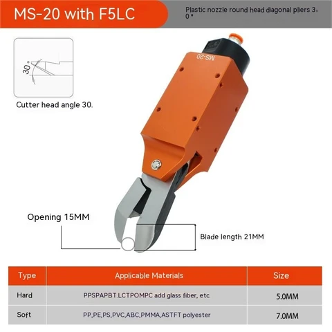 Автоматические Пневматические Ножницы, используемые в автоматизированной машине для резки пластмассы