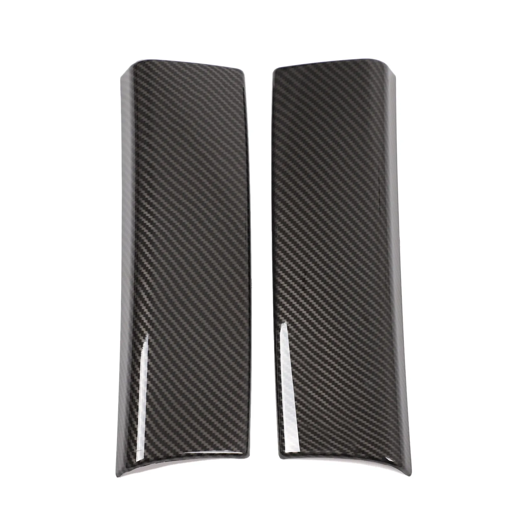 

For Mercedes-Benz B GLB CLA Class W247 X247 2019 2020 ABS Car Interior Armrest Box Frame Cover Trim Carbon Fiber