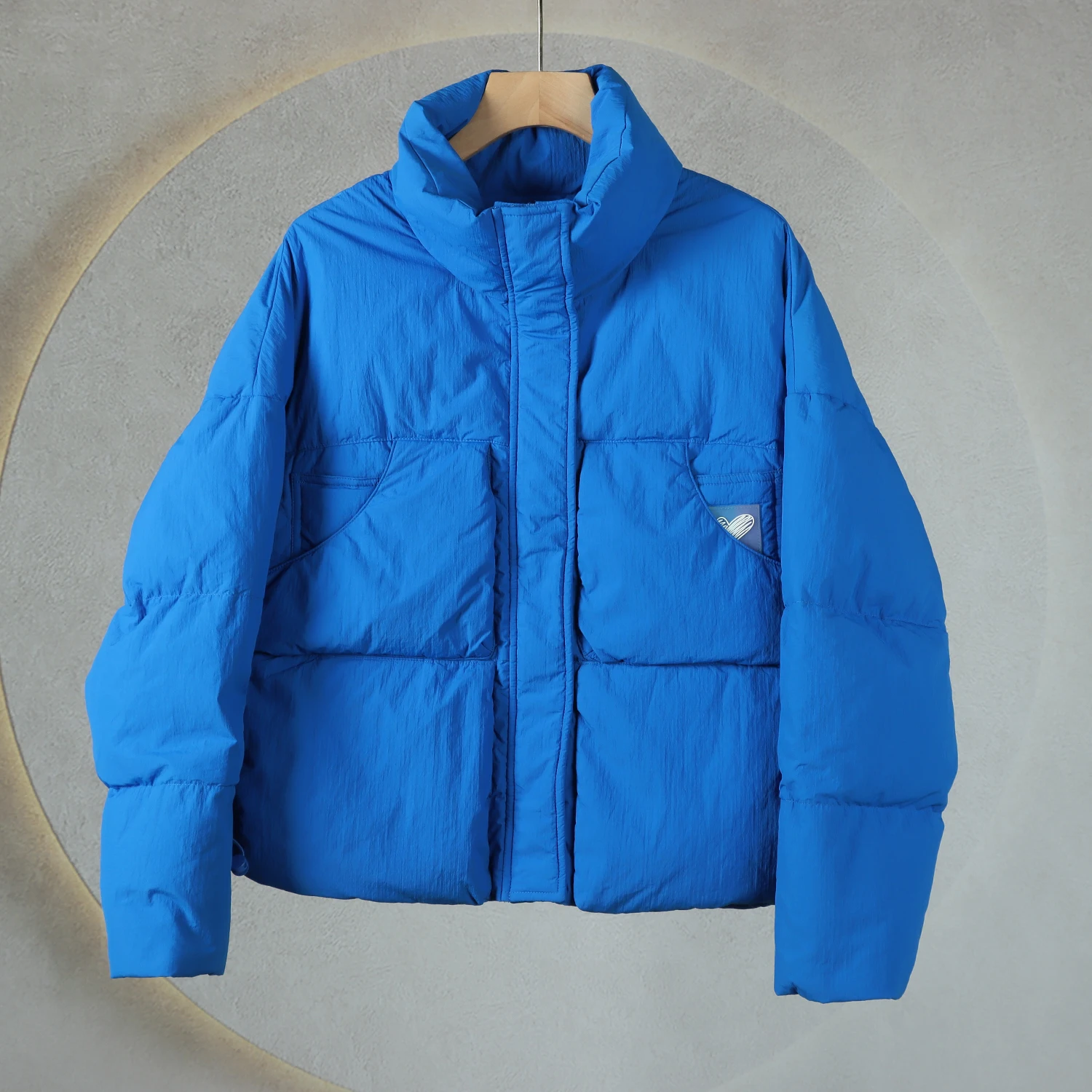 52 зимняя новая свободная повседневная утолщенная теплая короткая куртка на