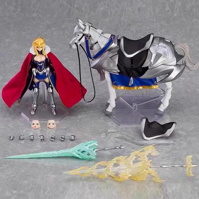 Фото Figma 568 Dx с артикуляционной серой Artoria Pendragon Dx версия экшн-фигурка высокого качества аниме фигурки Ко модель игрушки №1