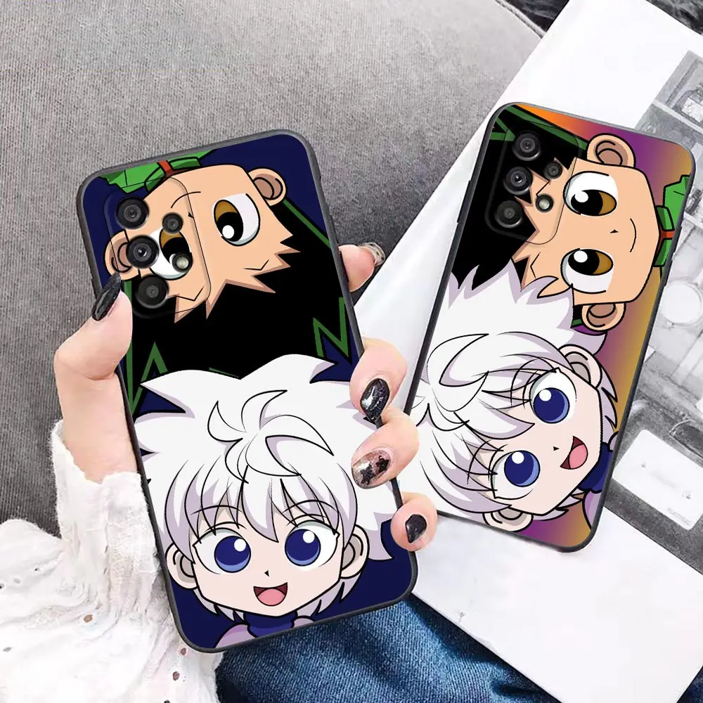 

Japan Anime Cute hunter x hunter Case For Samsung Galaxy A73 A72 A71 A53 A52 S A51 A42 A41 A33 A32 A31 A23 A22 A21s A13 A12 A11