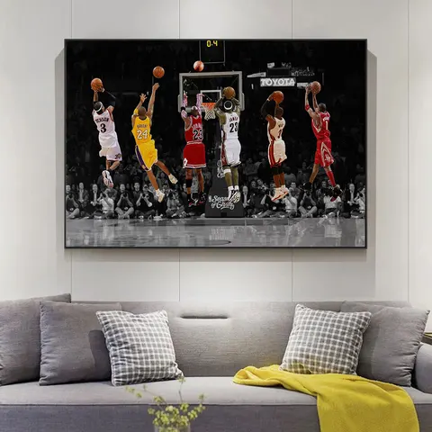 Картина баскетбол - купить недорого | AliExpress