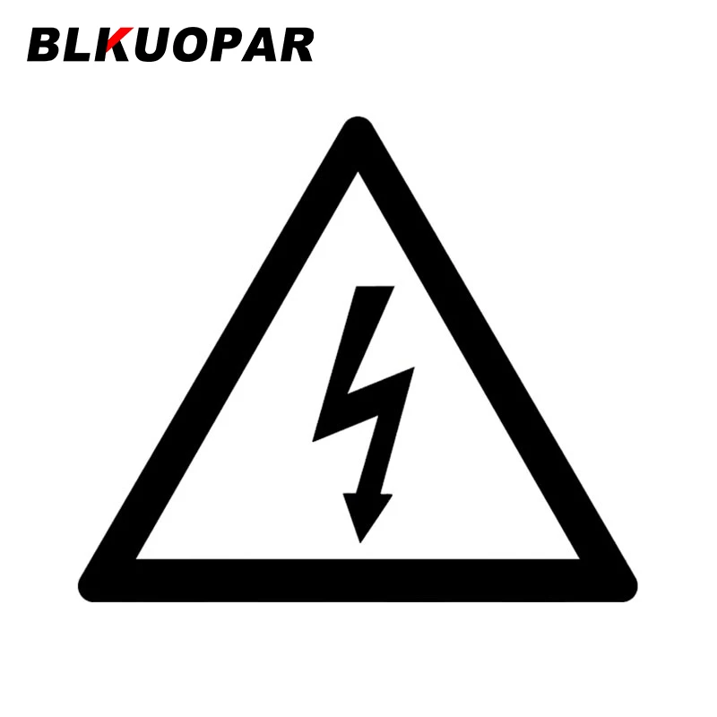 

Электронный предупреждающий знак BLKUOPAR для ремонта, силуэт, автомобильная наклейка, индивидуальная Водонепроницаемая наклейка для багажни...