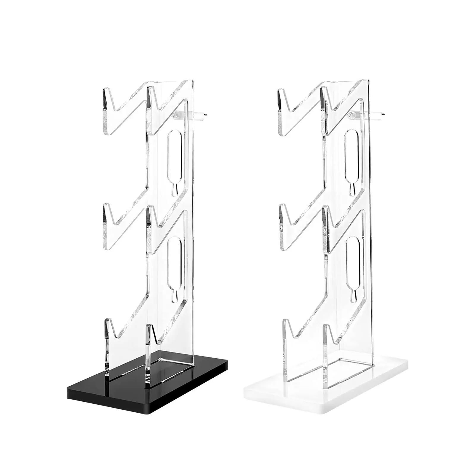 

3 Tier Controller Bracket Transparent Organization Display Rack Storage Decor Gadget Headset Hanger for Controller Accessories