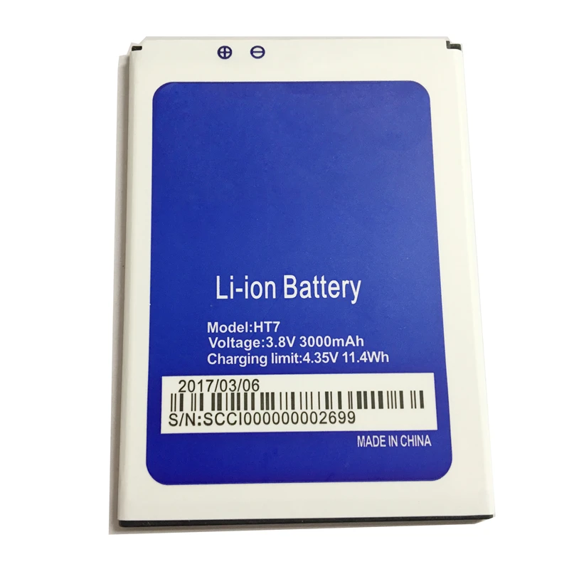 

3000mAh HT7 Замена аккумулятора для Homtom HT7 HT7Pro