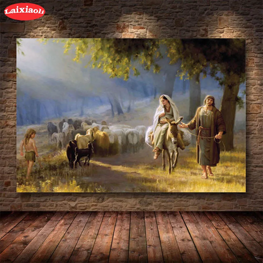 

Алмазная 5D Вышивка с изображением Иисуса