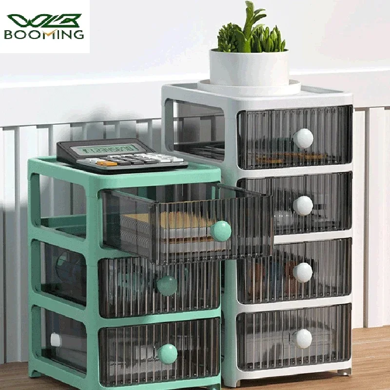 Настольный органайзер для хранения косметики и в виде ящика прозрачная коробка