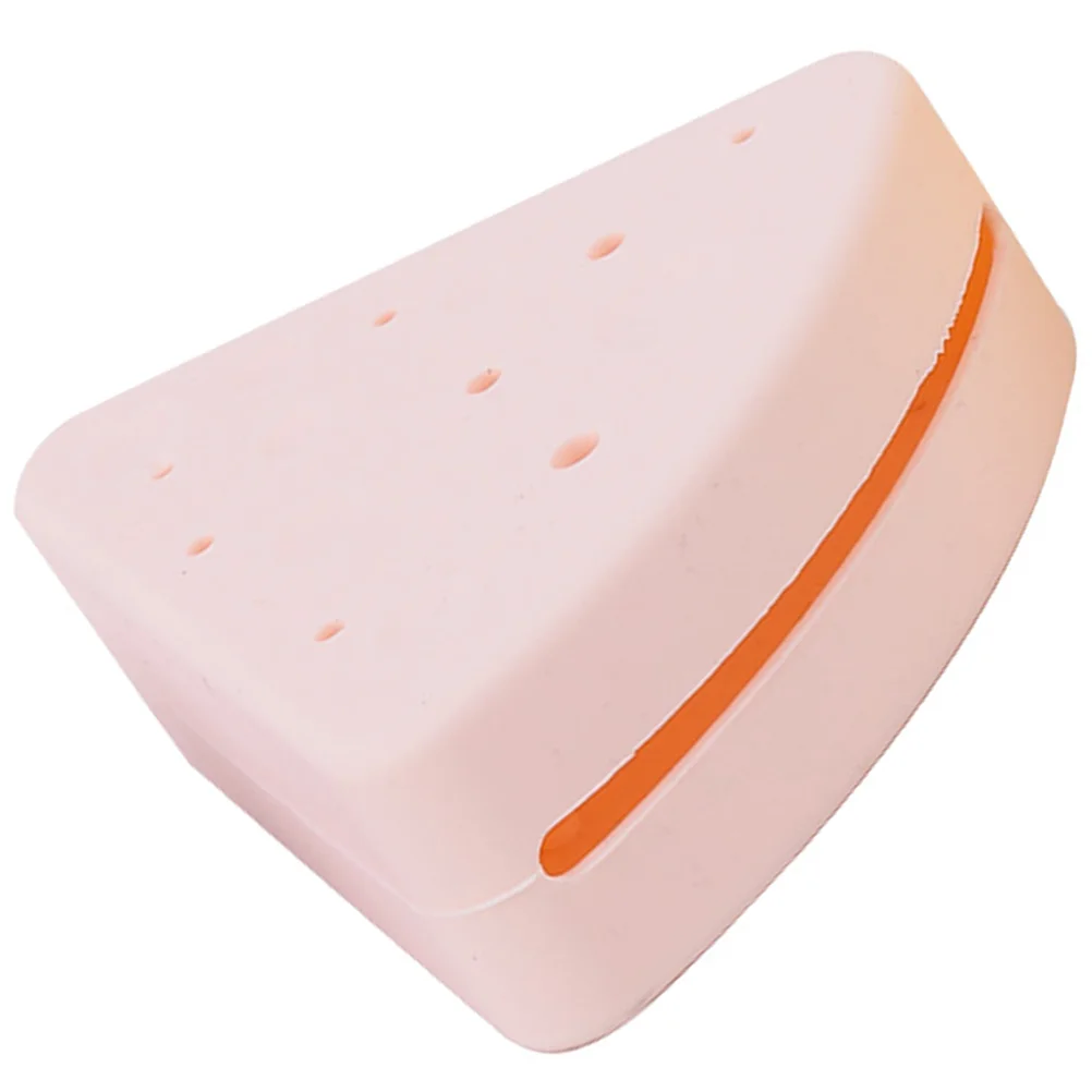 Силиконовый инструмент для хранения пудры треугольный чехол держатель губки