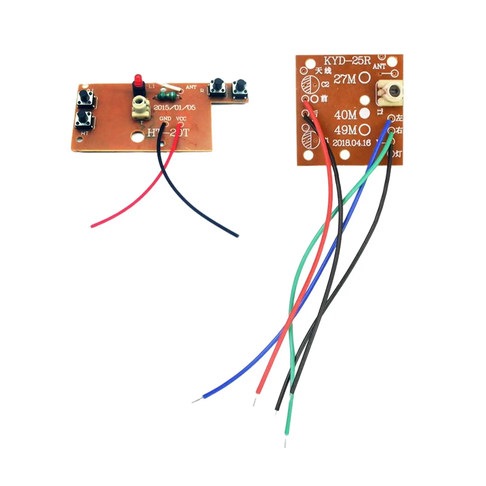 

Transmitter Board and Receiver Board for RC Toy RC Replacement Part Module 27MHz