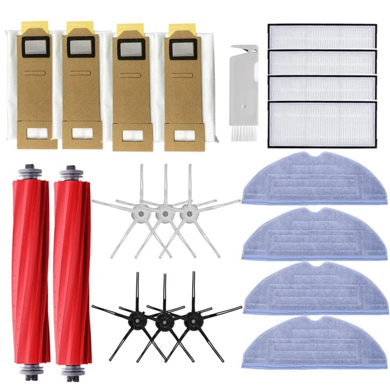 

Запчасти для пылесоса Roborock S7 S7 + T7S, основная и боковые щетки, фильтр НЕРА, запасные части