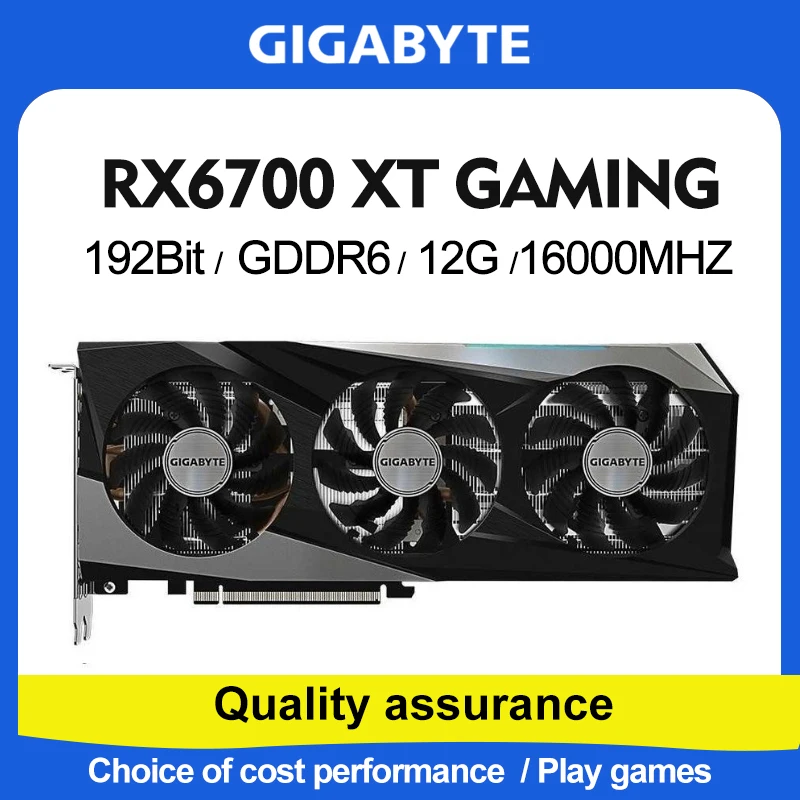 GIGABYTE RX 6700XT GAMING OC 12G GDDR6 192bit 12GB PCI Express 4.0 16X
