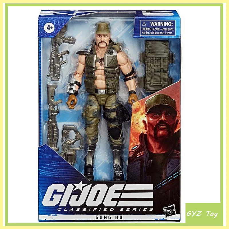 

Genuine G.I. Joe Classified Series Gung Ho Action Figure 6 Inch Scale Pvc Desktop Decoration Collectible Model Statue Toys Gifts