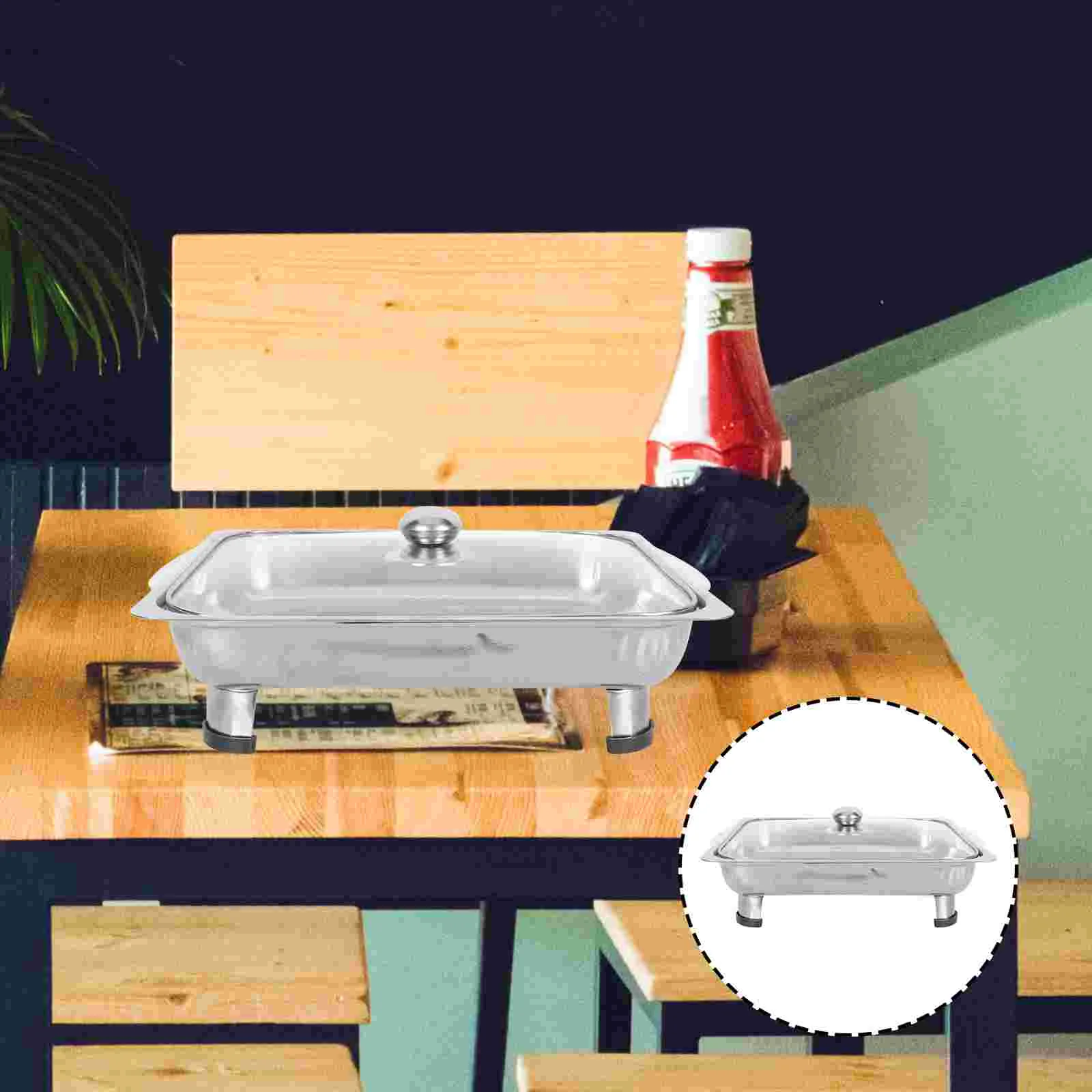 

Поднос из нержавеющей стали, прямоугольная тарелка, металлическое декоративное чайное полотенце, десерт, оттоманка, вложенные кухонные фру...