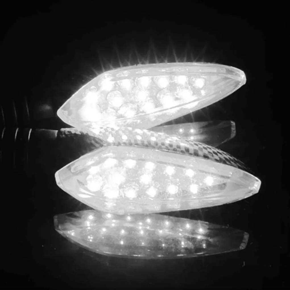 

2Pcs Motorcycle car turn lights LED Turn Signal Arrow Indicator Light