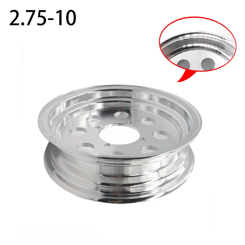 Колесные вакуумные диски 2 75-10 10 дюймов ступица из алюминиевого сплава для
