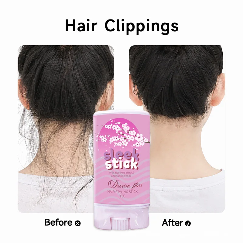 Палочка для волос с экстрактом алоэ вера долговечная стильная Восковая гладкая