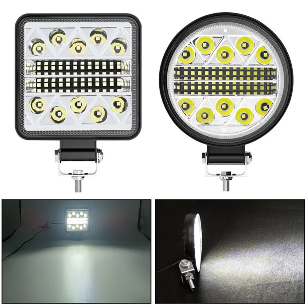 Водонепроницаемый Светодиодный Рабочий Светильник Spot Flood Combo 6000K Для Мотоцикла Jeep