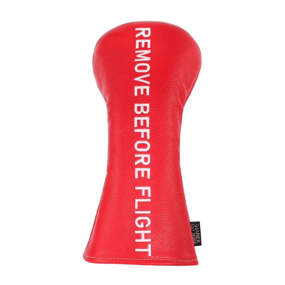Красный чехол с надписью «Remove Before Flight» для гольфа 460CC чехол для водителя