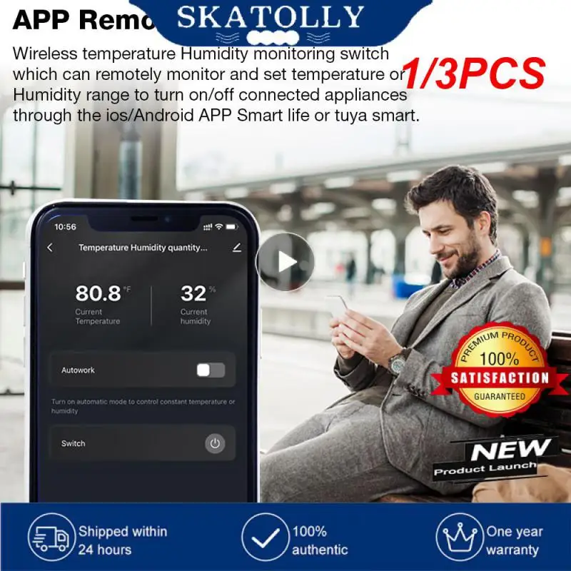 

1/3 шт., беспроводной термостат с Wi-Fi