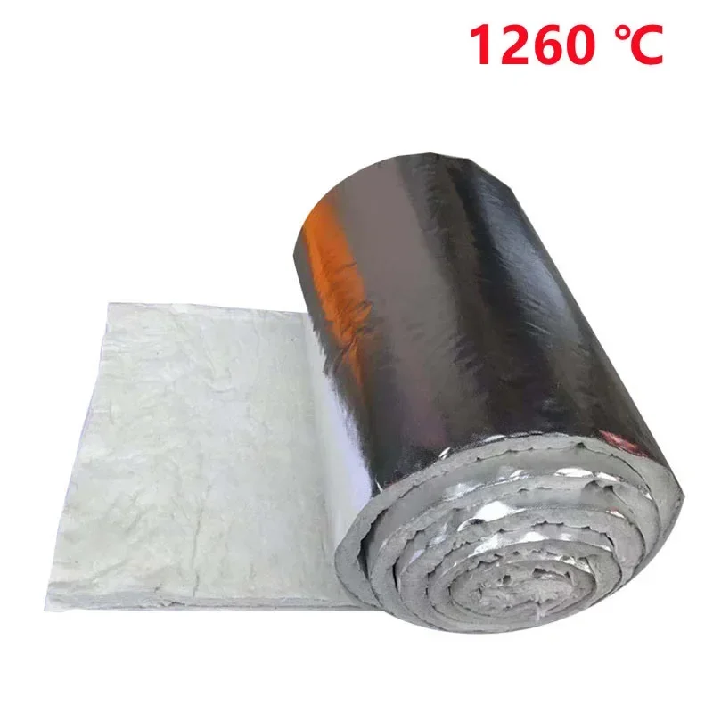 Фото Высокотемпературный (до 1260°C) коврик 0,5x0,6 м ℃   Изоляция для котлов: огнеупорный керамический волокнистый материал из алюмосиликата (игольчатый) №4