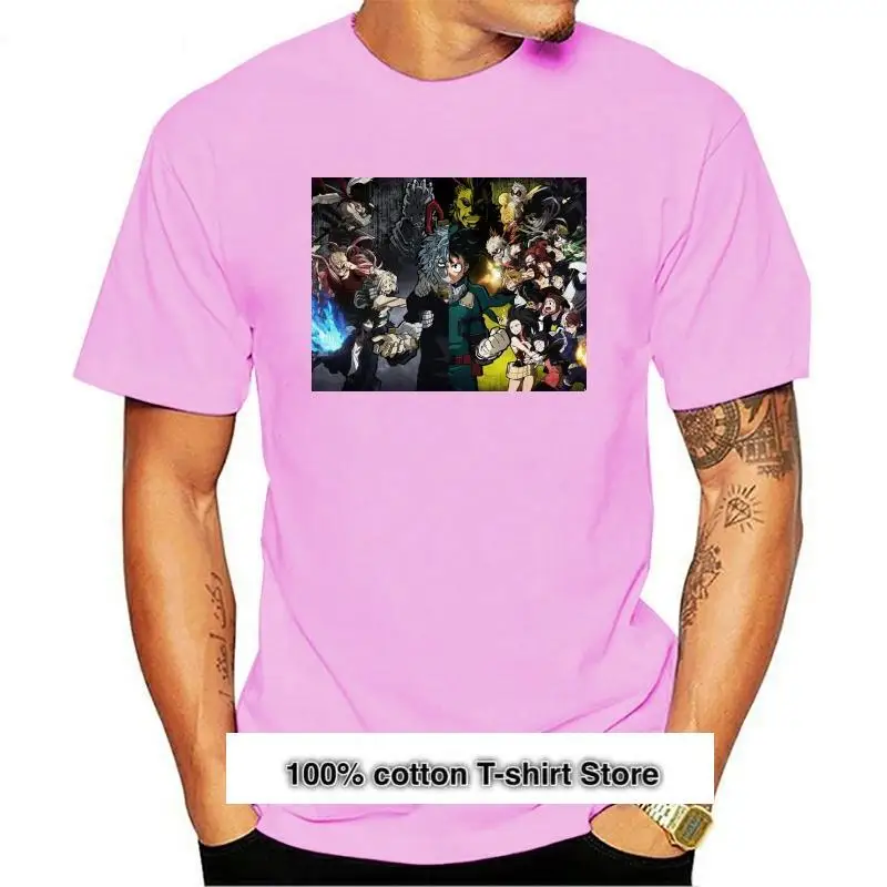 

Camiseta BNHA para hombre y mujer, camiseta con Póster