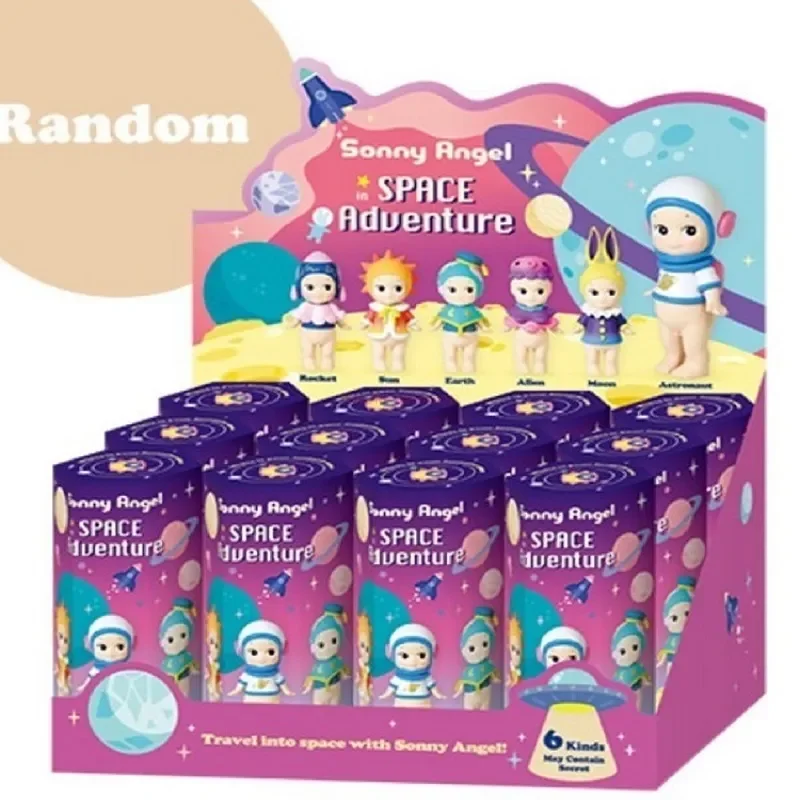 

Sonny Angel 12pcs Set Blind Box Marine Space Adventure Lying Down Hippers Insect World Series Curious Animals A Small Amount