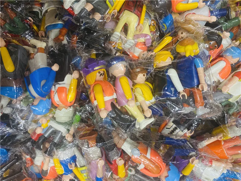 

7.5cm High quality boys and girls Playmobils pirates knight Girls and boy Educational toys