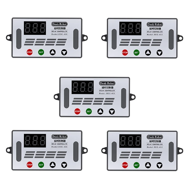 

5X Deek-Robot DDC-432 Dual MOS LED Digital Delay Controller Time Delay Relay Trigger Cycle Timer Delay Switch