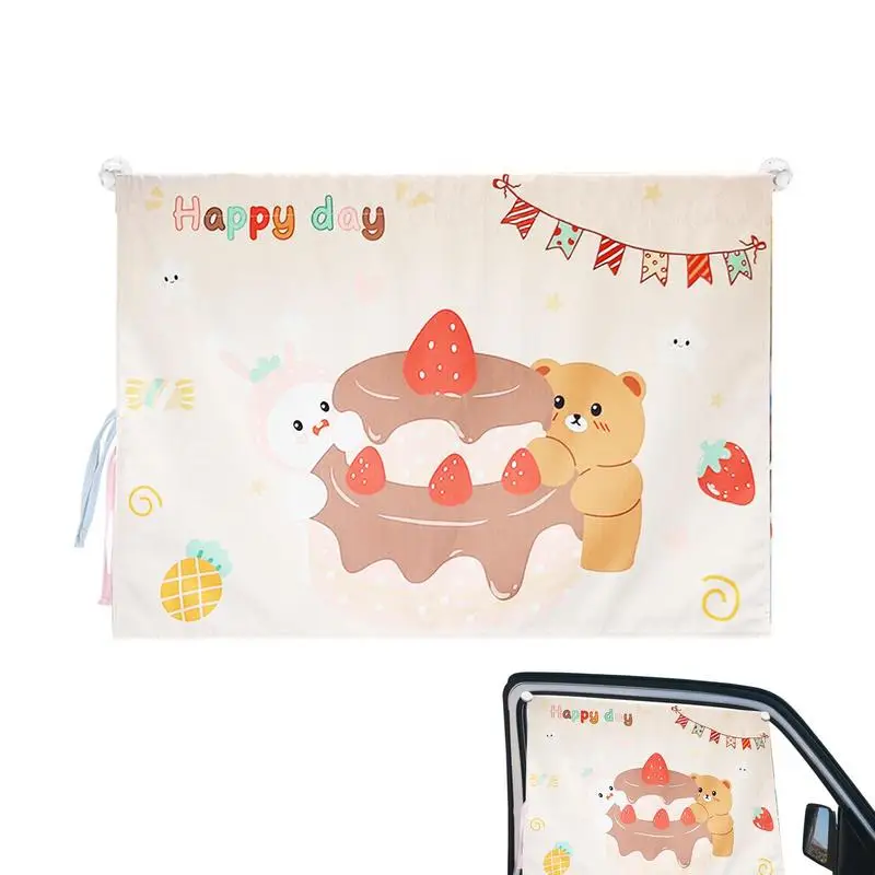 

Car Window Shades Side Window Sun Shade For Baby UV Blocking Side Windows Divider Curtains Blackout Car Window Covers For SUVs
